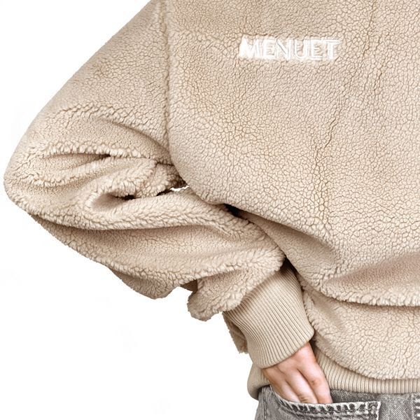 Sweatshirt Beige свитшот бежевый L M1027 фото