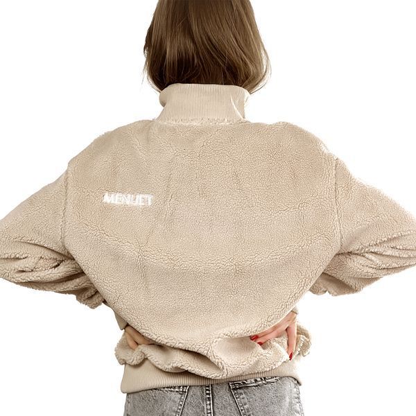 Sweatshirt Beige свитшот бежевый L M1027 фото