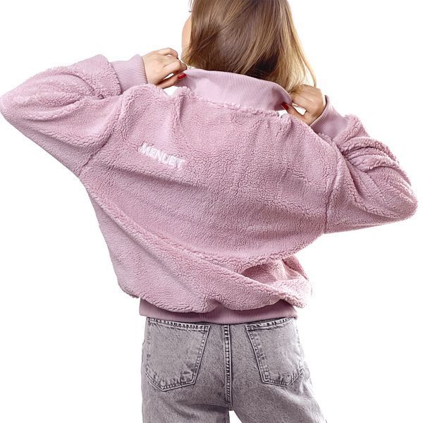 Sweatshirt Rose cвітшот рожевий M1039 фото